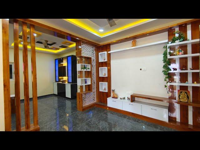 61 Lakhs - 1230 Sq.ft Fully Furnished 2BHK Flat For Sale in Hyderabad - Direct Owner