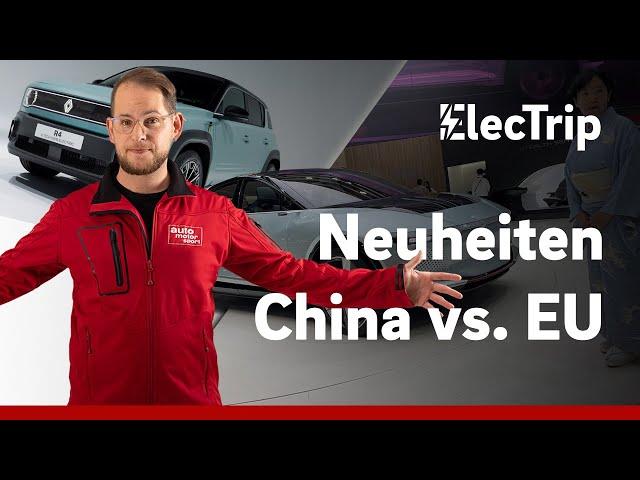 Neuheiten China vs. EU