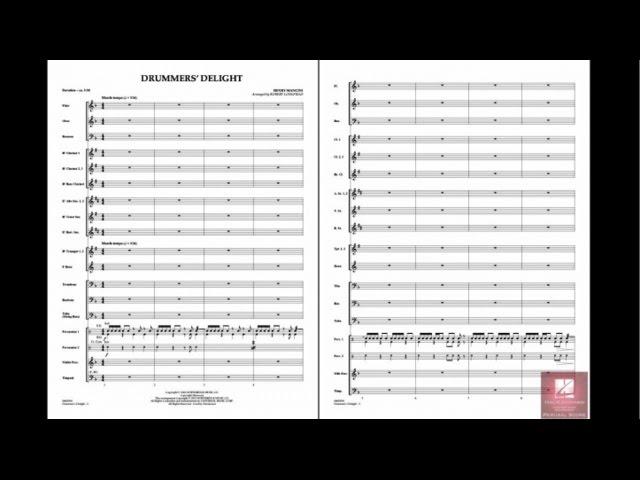 Drummer's Delight by Henry Mancini/arr. Robert Longfield