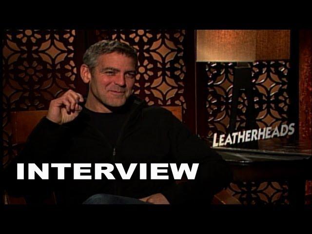 Leatherheads: George Clooney Interview | ScreenSlam