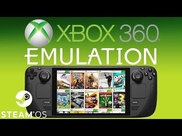 Steam Deck Emulation XBOX 360 Xenia Install & Setup Guide Tutorial #steamdeck #xenia #emulation