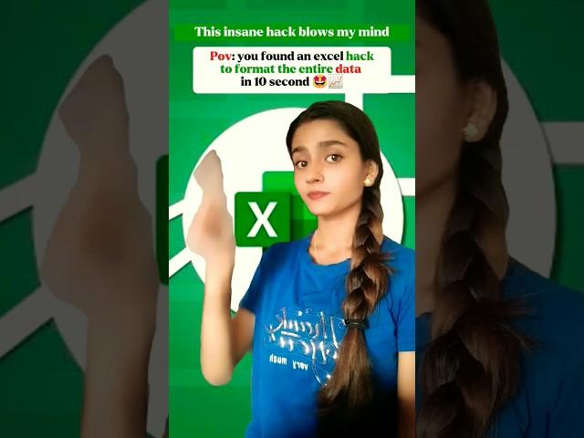 This insane excel tricks blows my mind   #shorts #youtubeshorts #excel