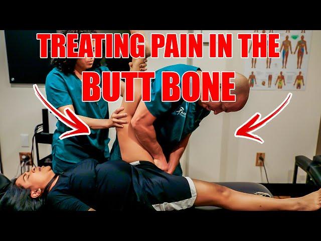 A Full, Single Take Treatment of Pain In the Butt Bone and Low Back