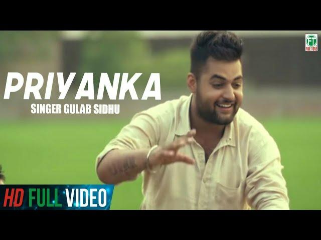 Gulab Sidhu | Priyanka | (Official Full Video Song) | Latest Punjabi Songs | Finetone Music