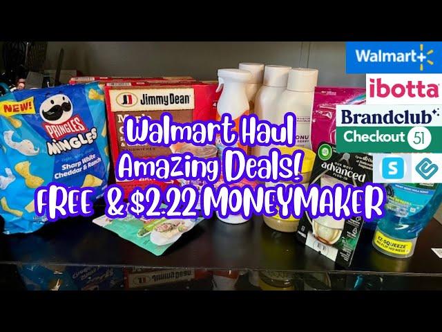 Walmart Haul! All Completely FREE & $2.22 MM Deals! 10/14 #walmartdigitalcouponing