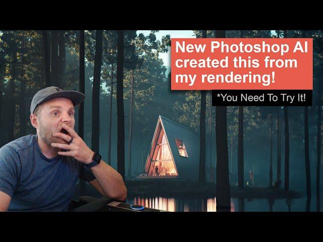 Generative Fill | Every Archviz Artist Should Be Using This AI Tool!