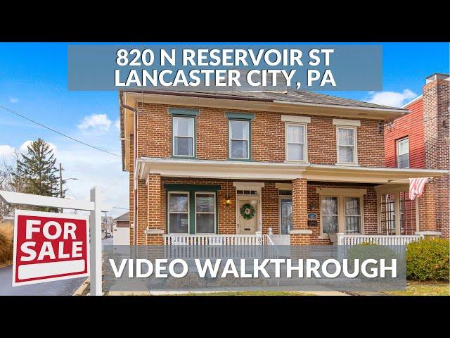 VIDEO WALKTHROUGH | 820 N Reservoir St, Lancaster, PA 17602