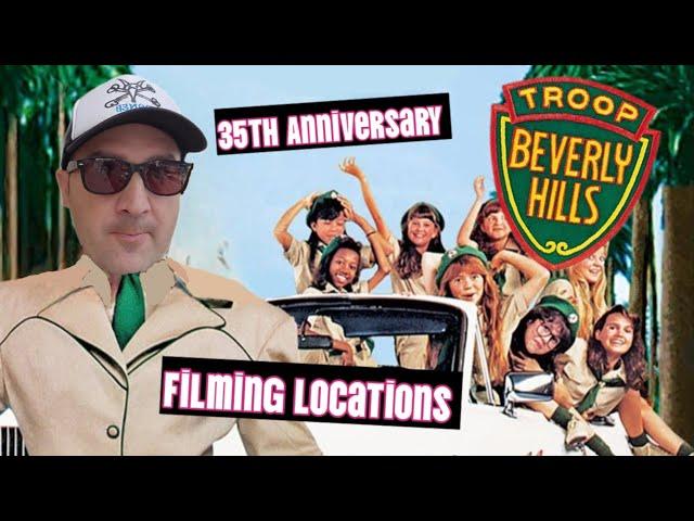 Troop Beverly Hills Filming Locations - 35th Anniversary - 1989