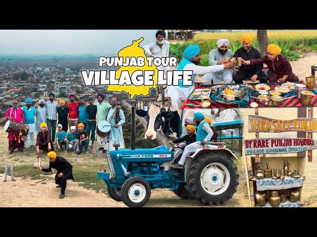 Punjab Tour Ep-9 | Punjab Village Life | Punjabi Food | Punjab Best Famous Food