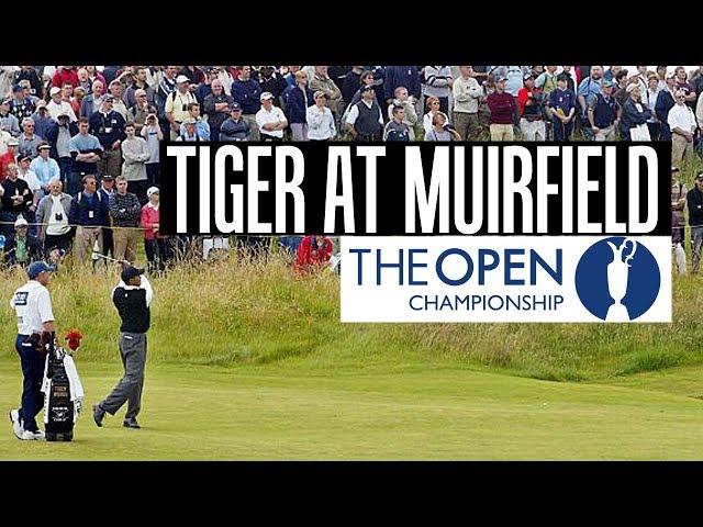 Tiger Woods Highlights at Muirfield 2002 1st Round