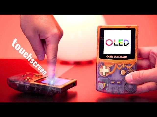 A Capacitive Touch OLED Screen Replacement For The Game Boy Color!