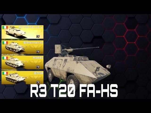 R3 T20 Обзор Взвода •War Thunder Mobile•