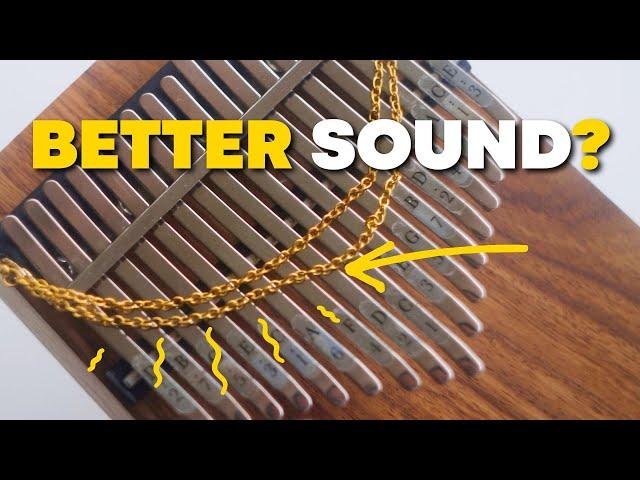 How Chains Change Your Kalimba Sound