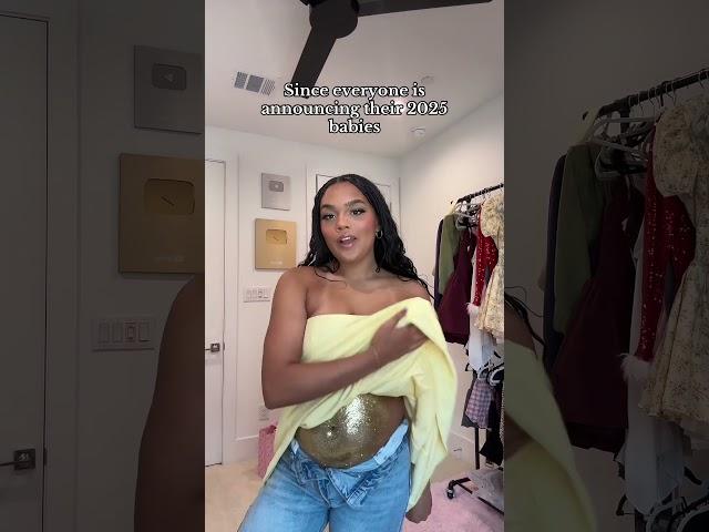 GLITTER BABY 🩵🩷 #pregnancyannouncement #shorts #glitter