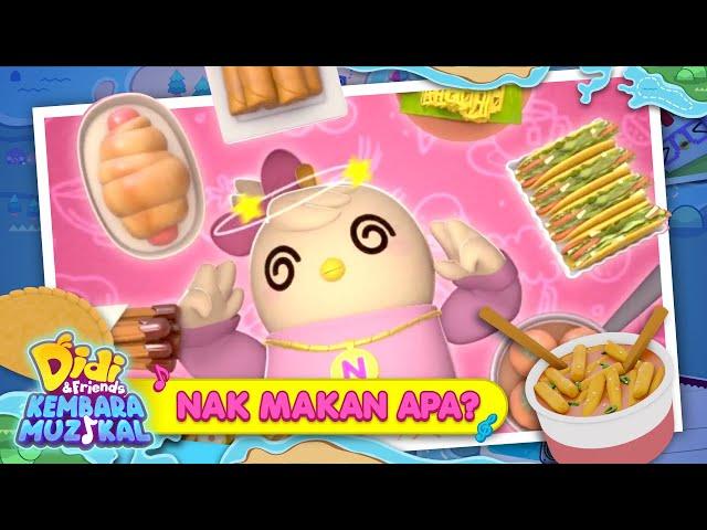 Nak Makan Apa? Didi & Friends Kembara Muzikal I Lagu Kanak-Kanak