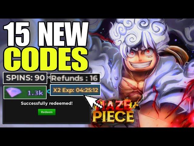 *NEW CODES* ROBLOX HAZE PIECE CODES 2024 OCTOBER | HAZE PIECE CODES | HAZE PIECE CODE