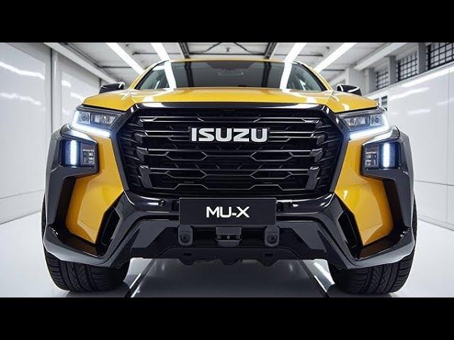 New :2025 Isuzu MU-X | Ultimate SUV for Families & Adventures