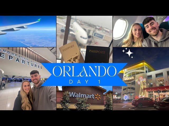 ORLANDO FLORIDA TRAVEL DAY | Walmart | World’s biggest McDonald’s | Aer Lingus