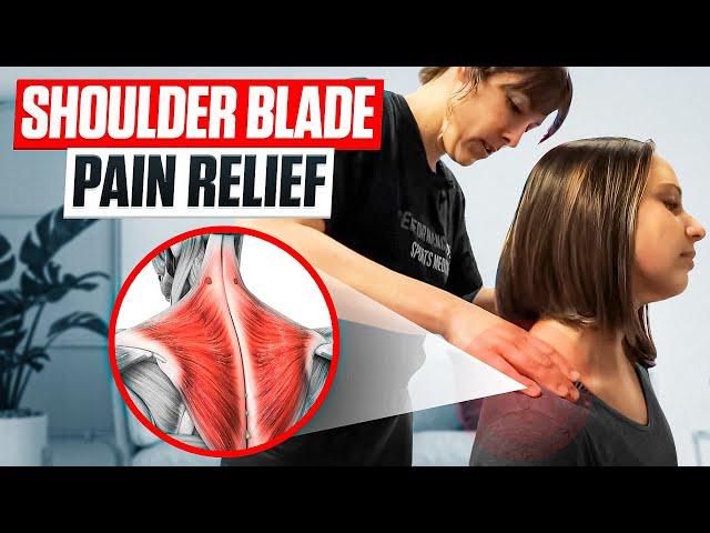 Shoulder Blade Neck Pain Relief (Deep Myofascial Release & Massage Therapy)