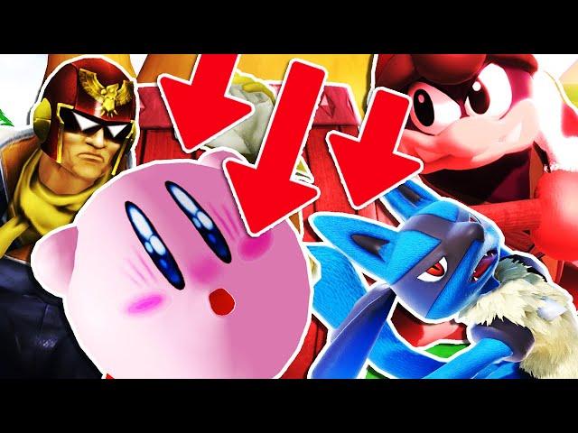 Most Nerfed Characters of Super Smash Bros.