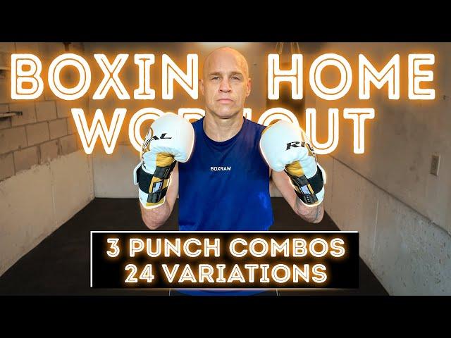 24 x 3 Punch Combos Boxing Workout #boxingtraining #boxingworkout #heavybagworkout