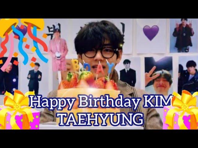 HAPPY BIRTHDAY KIM TAEHYUNG 