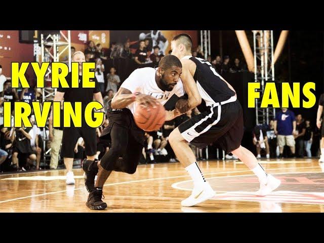 Kyrie Irving 1-on-1 against Fans!