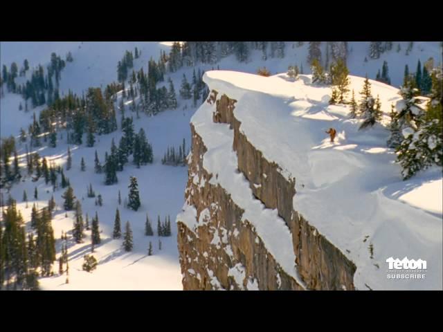 World Record Ski Jump - 255 Foot Cliff