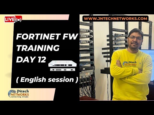 FORTINET FIREWALL TRAINING IN ENGLISH