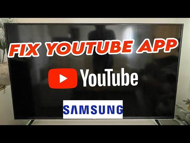 How To Fix YouTube app on Any Samsung TV : 5 Tricks!