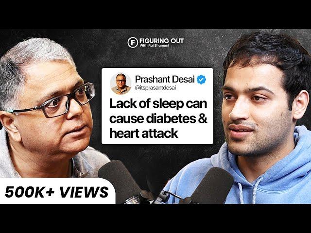 Improve Your Sleep, Impact Of Less Sleep, Diabetes & Cancer - Prashant Desai | FO195 Raj Shamani