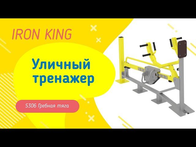 Outdoor exercise machine Iron King. Propeller S306