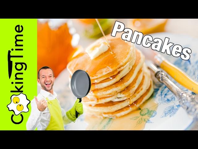 BUTTERMILK PANCAKES  / easy classic recipe / English subtitles