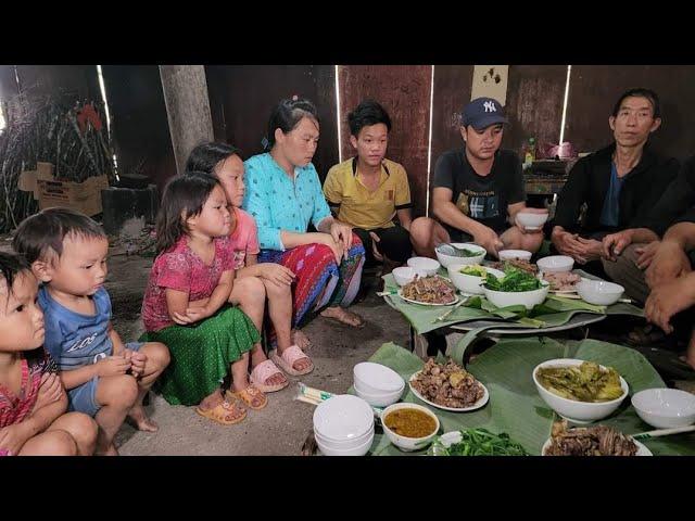 Thăm nhà em Nô làm Hải Phòng vợ ở nhà lao đao với 5 con trê bản nghèo mùa giáp hạt. Nguyễn Tất Thắng