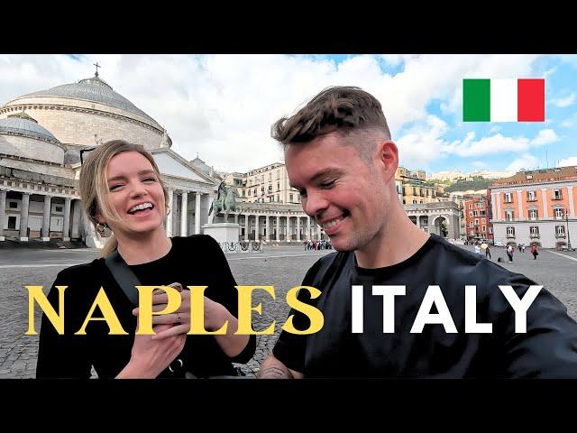 24 Hours in NAPLES, ITALY!! First Impressions  Travel Vlog