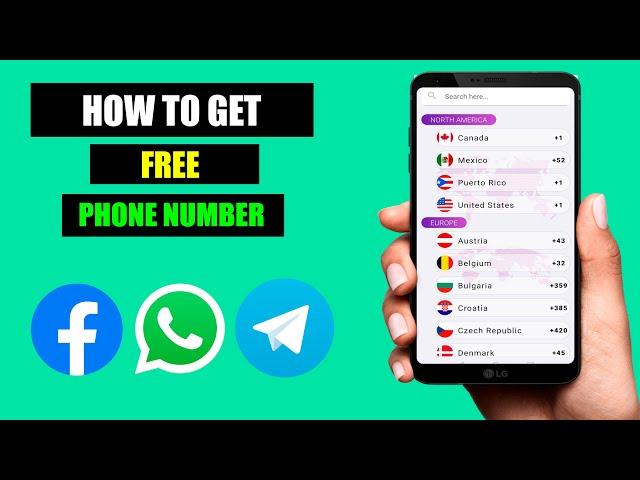 How to Get Free Phone Number for verification(2024)