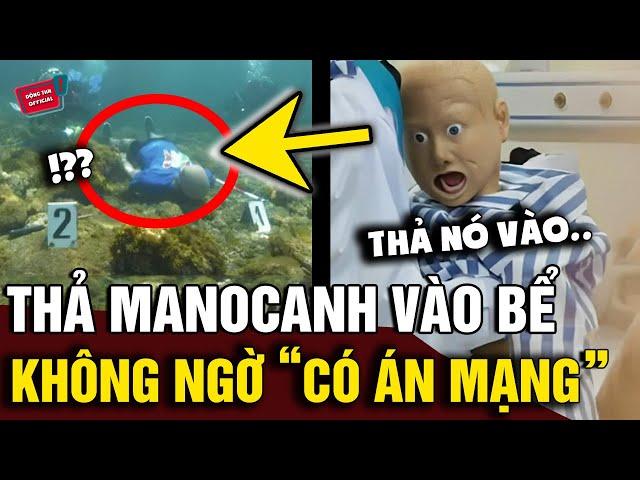 Dùng 'MA NƠ CANH' thả vào bể nước để quay clip, cảnh sát đến nơi 'RÙNG MÌNH' phát hiện | Động Tiin