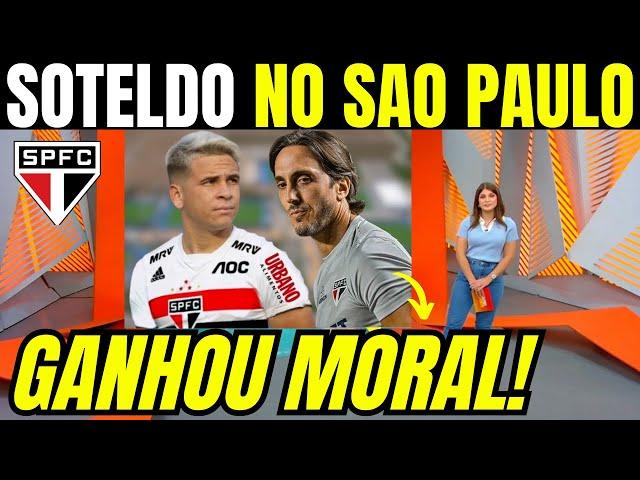 SOTELDO VIRA ASSUNTO NO SÃO PAULO E ZUBELDIA TEM O TIME NA MÃO! | NOTÍCIAS DO SPFC