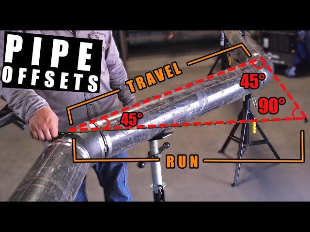 How to Fit 45 Degree OFFSETS ? | PIPEFITTING