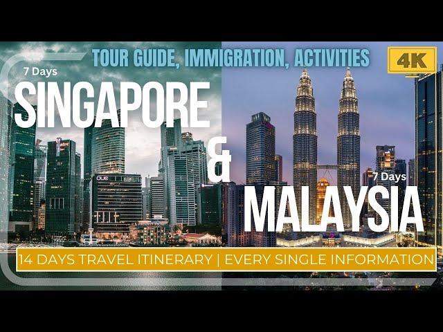 Singapore Malaysia Amazing Itinerary in Your Budget | Every Single Detail in Single Video