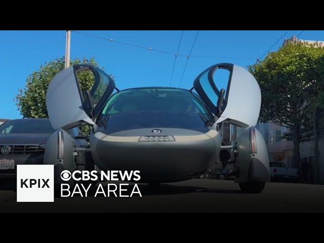 Test-driving a solar-powered car on the streets of San Francisco