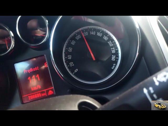 110 HP Opel Astra J CDTi 0-100 km\h acceleration