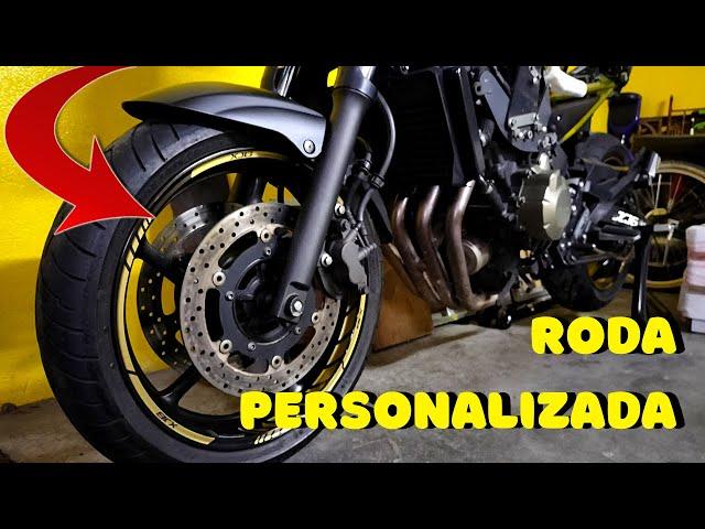 RODAS PERSONALIZADAS NA XJ6 ! ( SPINNINGSTICKERS )