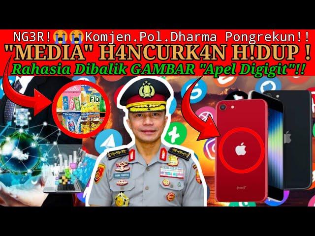 NG3R!Komjen.Pol.Dharma Pongrekun - "MEDIA" Cara !BL!S H4NCURK4N HIDUP ! Waspada Dengan GAMBAR Ini!