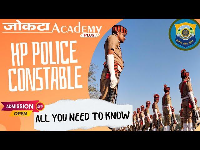 HP Police Constable | Eligibility | Syllabus | Exam pattern | Jokta Academy Plus