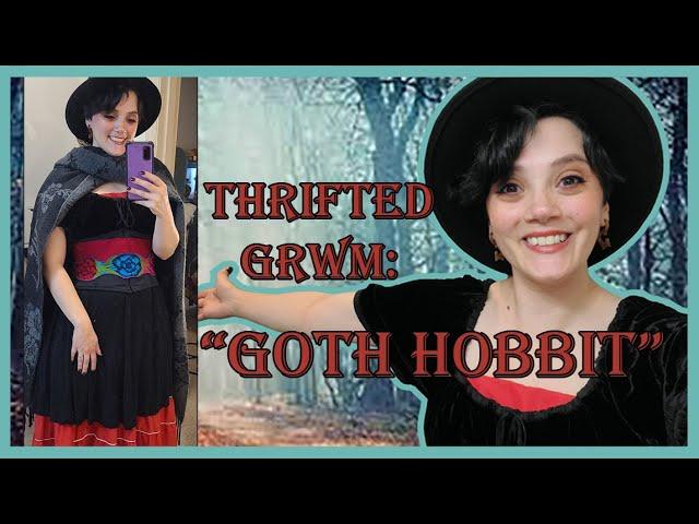 GRWM: Thrifted Halloween Outfit