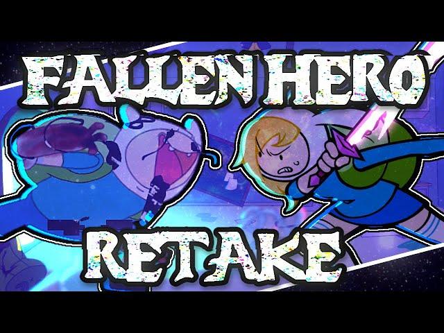 [FNF COVER]: FALLEN HERO RETAKE But Finn and Fionna sings it