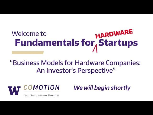 UW CoMotion Live Stream