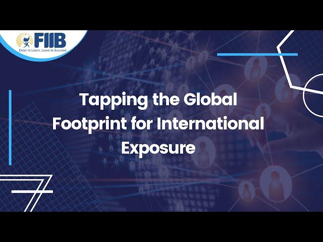 Tapping the Global Footprint for International Exposure