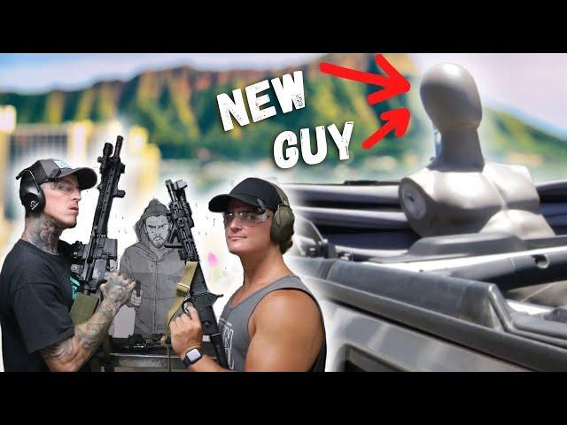 Hawaii gun range!! ALSO meet the new guy...